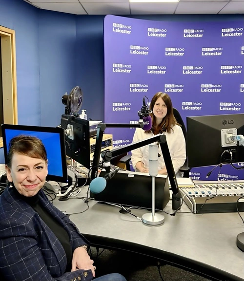 Glynis Wright on BBC Radio Leicester